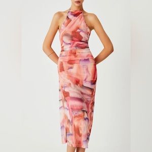 COMMENSE halter dress NWT